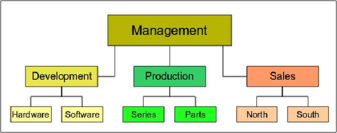 Figure 1: Example of an Organization Chart